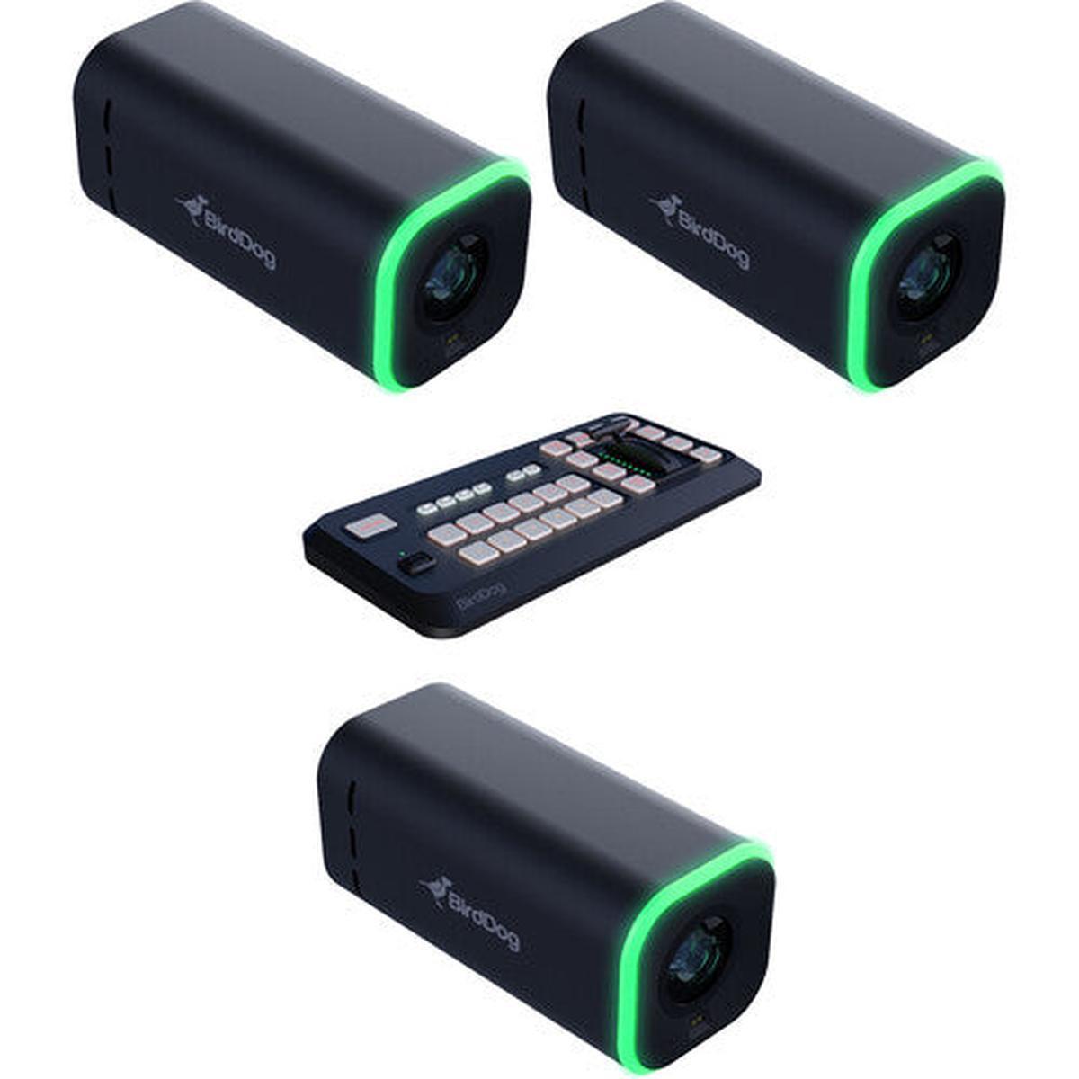 BirdDog MAKI Live 3-Camera Production Combo with Control Surface