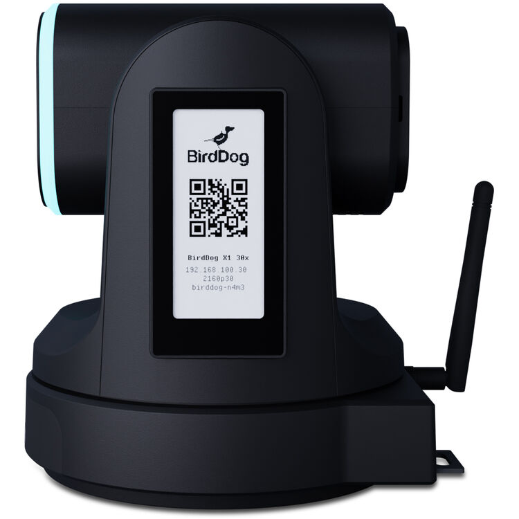 BirdDog X1 PTZ Camera with 30x Optical Zoom (Black)