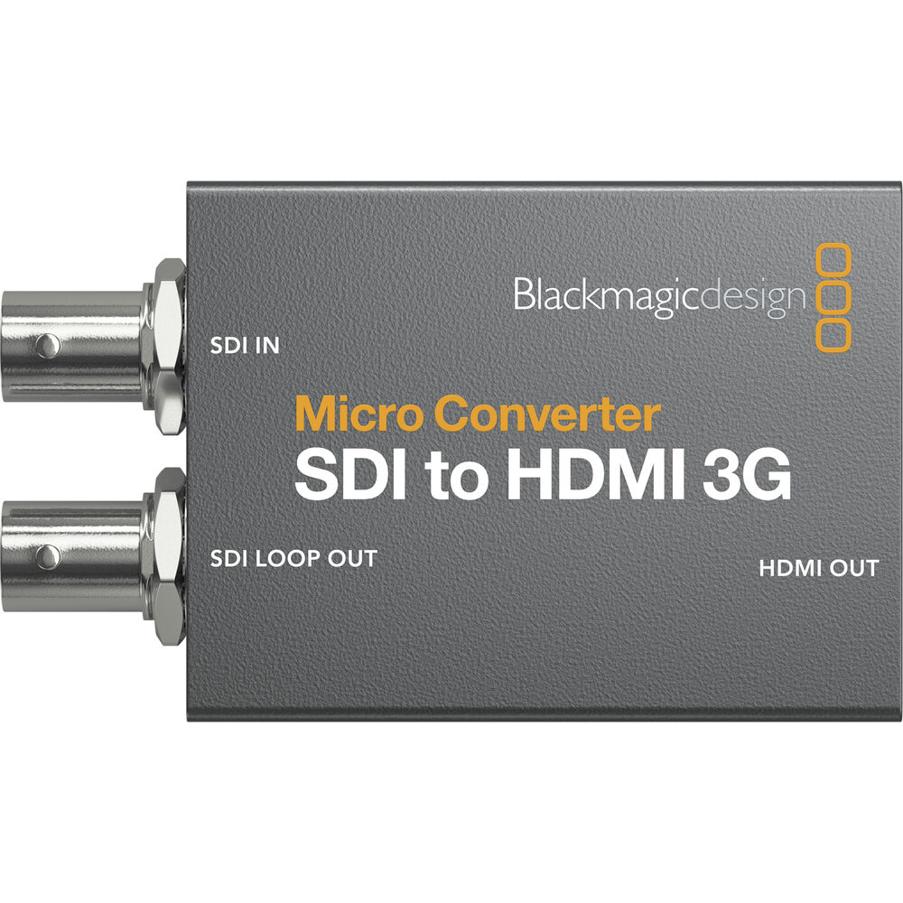 Blackmagic Design Micro Converter SDI to HDMI 3G with PSU – Videocraft