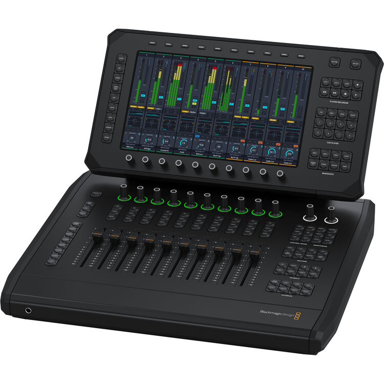 Blackmagic Design Fairlight Live Audio Panel 10 – Videocraft