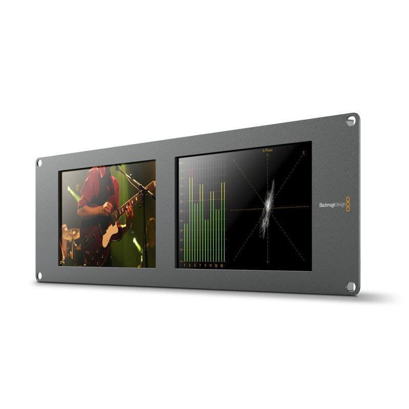 Blackmagic Design Smartscope Duo 4K Rack Mounted Dual 6G-SDI Monitors