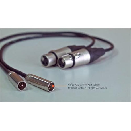 Blackmagic Design Mini XLR to XLR 50cm Cables for Video Assist/Pocket Cinema 4K/6K