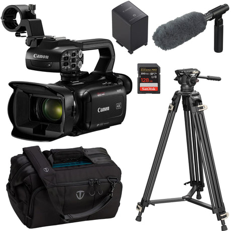 Canon XA65 4K Camera & Essentials Kit