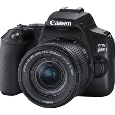 Canon 200D Mark II Camera with S18-55mm Lens