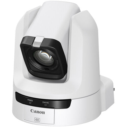 Canon CR-N100 4K NDI PTZ Camera with 20x Zoom (White)