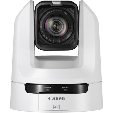 Canon CR-N100 4K NDI PTZ Camera with 20x Zoom (White)
