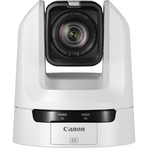 Canon CR-N300 4K NDI PTZ Camera with 20x Zoom in white