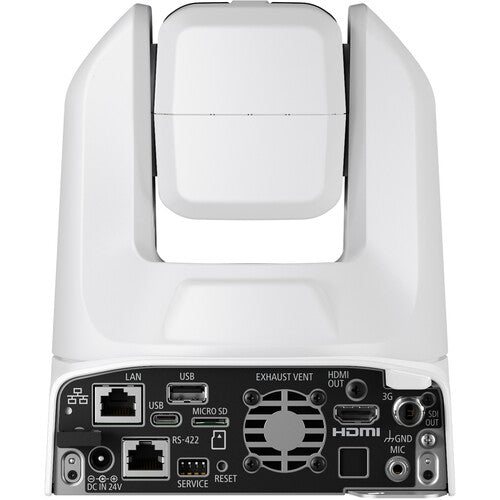 Canon CR-N300 4K NDI PTZ Camera with 20x Zoom in white