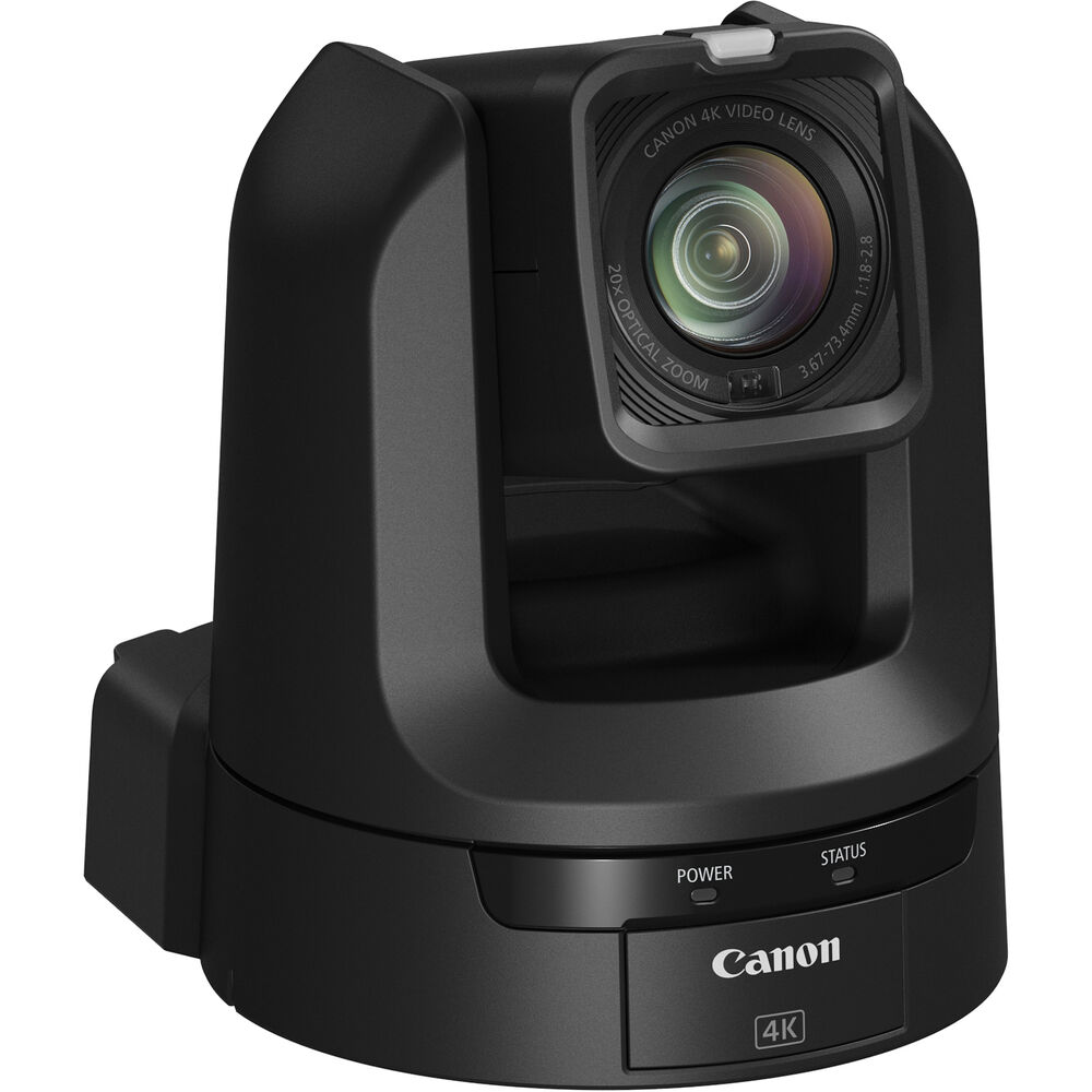 Canon CR-N300 4K NDI PTZ Camera with 20x Zoom - Satin Black