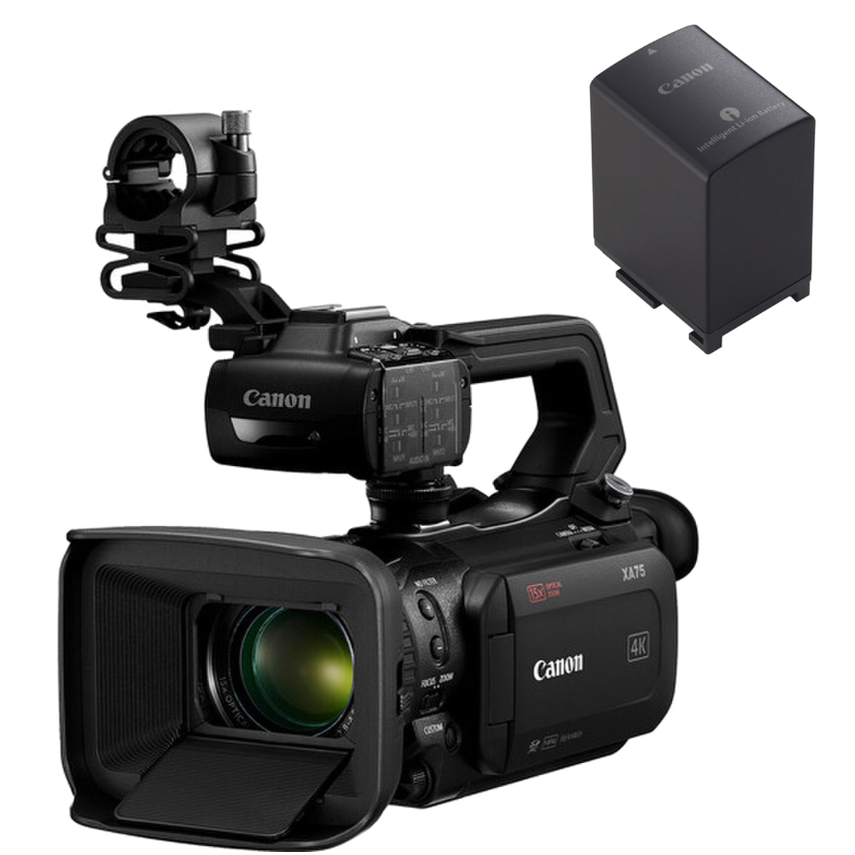 Canon XA75 UHD 4K25 Camera with Dual-Pixel Autofocus