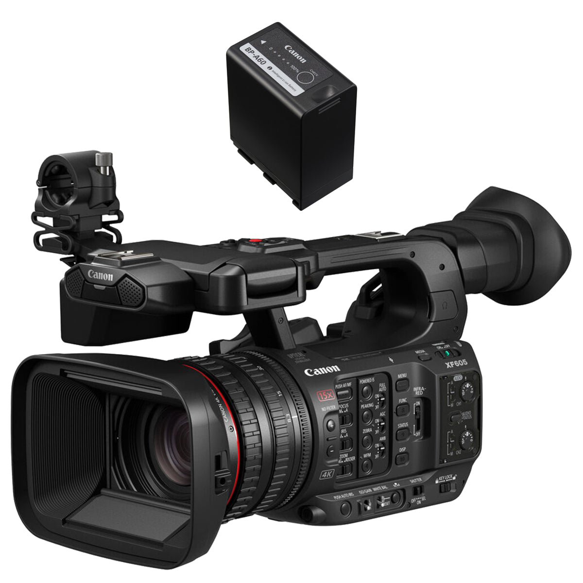 Canon XF605 UHD 4K HDR Pro Camera