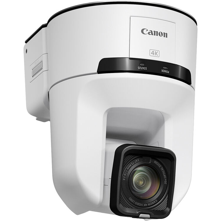 Canon CR-N400 4K 12G-SDI NDI PTZ Camera (White)