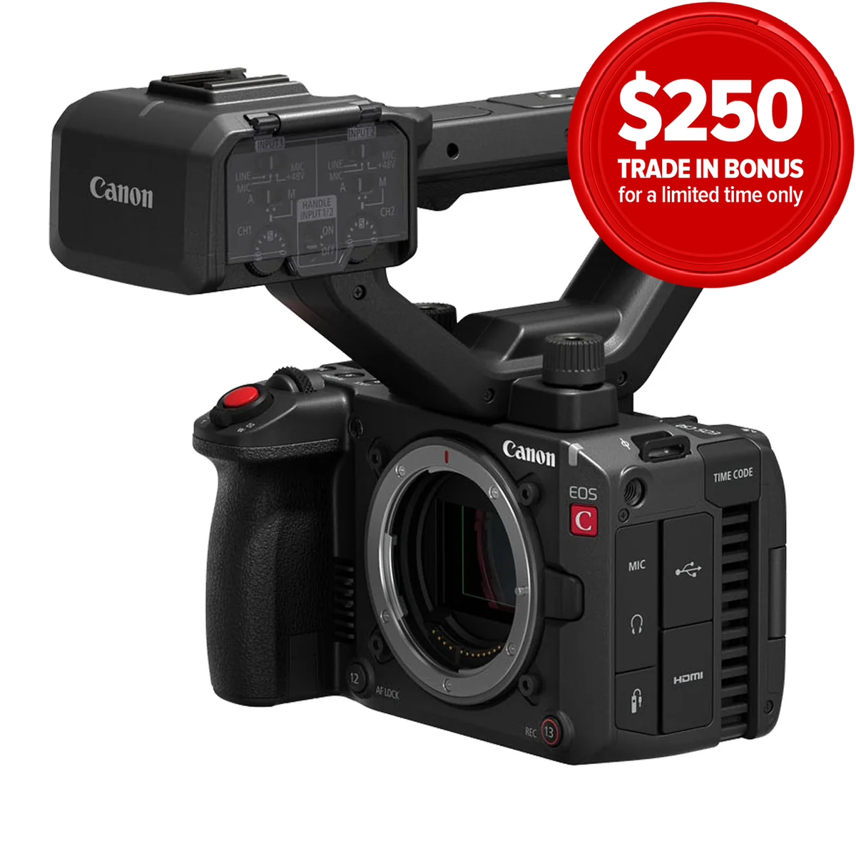 Canon EOS C50 Full-Frame RF-Mount 7K Cinema Camera (Body Only)