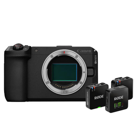 Canon EOS R6V Full-Frame Mirrorless Camera Body with Rode Wireless GO (Gen 3)