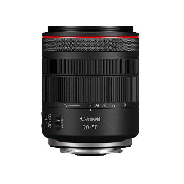 Canon EOS R6V Full-Frame Mirrorless Camera with RF 20-50mm f/4L Lens and Rode Wireless GO
