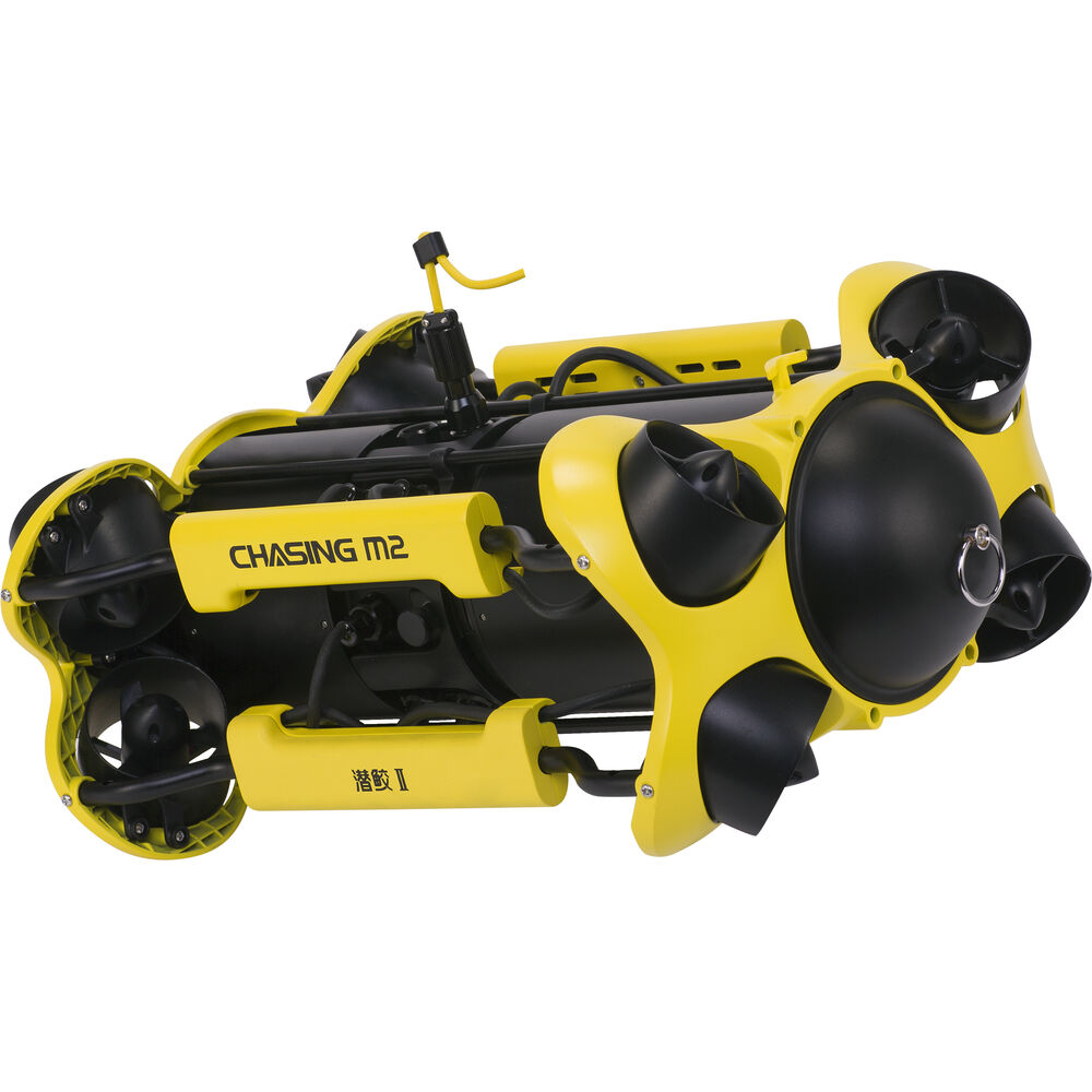 Chasing M2 Underwater Drone with 200m Tether & Free Reel
