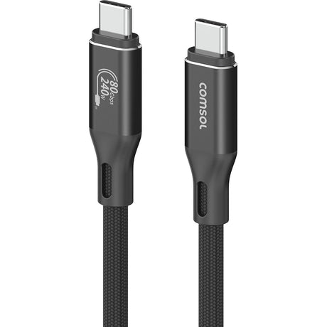 Comsol 1m USB4 Gen4 80Gbps Cable