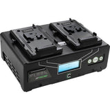 Core SWX Fleet Micro 3A Digital Dual Charger for V-Mount Batteries