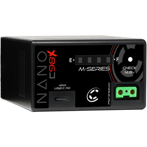 Core SWX NANO-C98X 6600mAh Battery with PTAP+USB-C (Canon BP-A)