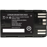 Core SWX NANO-C98X 6600mAh Battery with PTAP+USB-C (Canon BP-A)