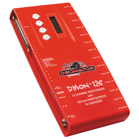 Decimator DMON-12S 12 Channel Multi Viewer with SDI/HDMI Outputs