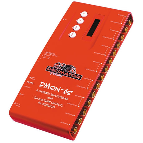 Decimator DMON-6S 6 Channel Multi-Viewer with HDMI & SDI Outputs