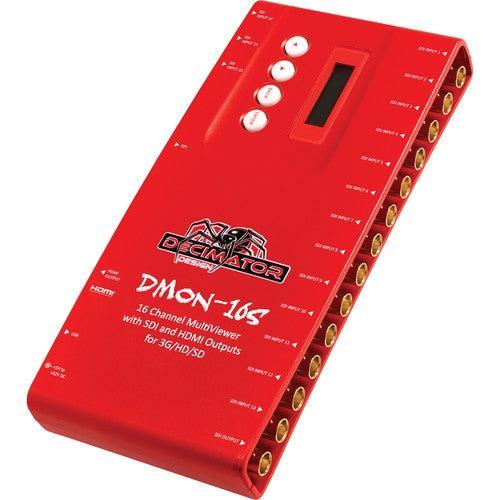 Decimator DMON-16S 16-Channel Multi-Viewer with SDI & HDMI Outputs