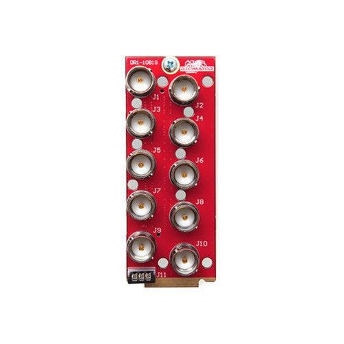 Decimator Rear Module for Decimator openGear Cards