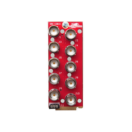 Decimator Rear Module for Decimator openGear Cards