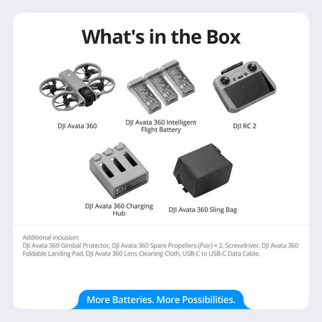 DJI Avata 360 Fly More Combo (with RC 2 Remote)