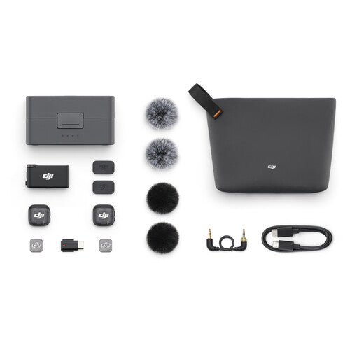 DJI Mic 3 2-Person Compact Wireless Microphone System with Case