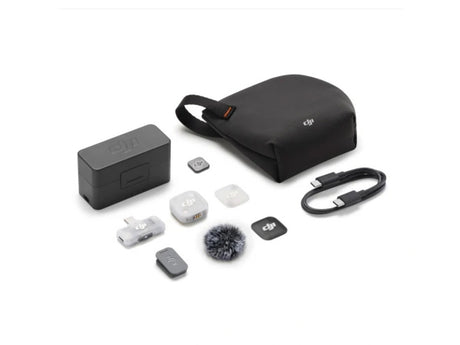 DJI Mic Mini 2 Wireless Microphone System with Charging Case (1TX+ Mobile RX)