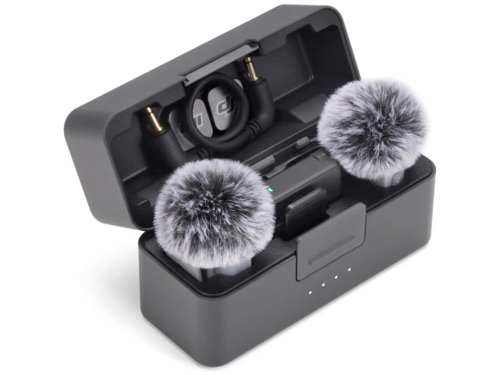 DJI Mic Mini 2 Wireless Microphone System with Charging Case (2TX+1RX)