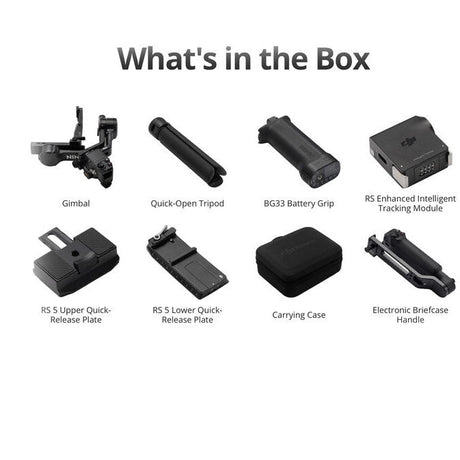 DJI RS5 Gimbal Stabiliser Combo with AI Tracking Module