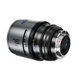 DZOFILM Pavo 75mm T2.1 2x Anamorphic Prime Lens (Blue Coating, PL/EF Mount, Metres)