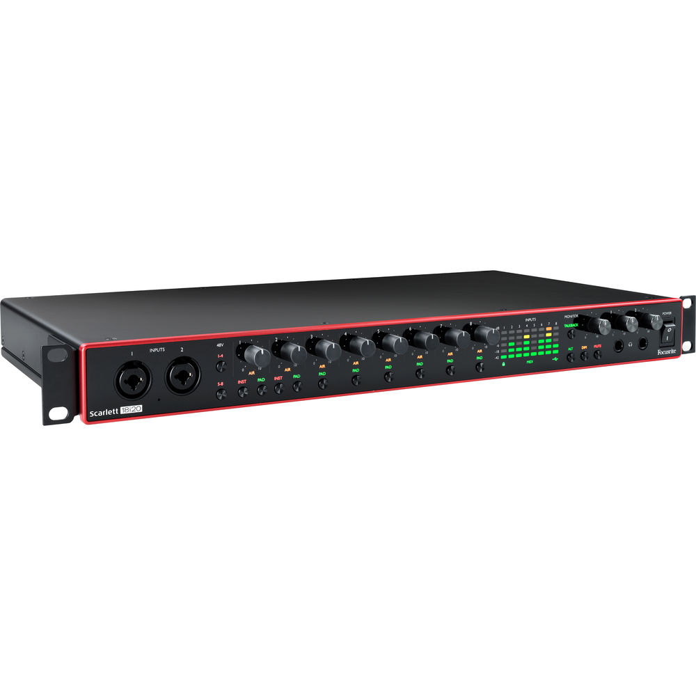 Focusrite Scarlett 18i20 Rackmount 3rd Generation