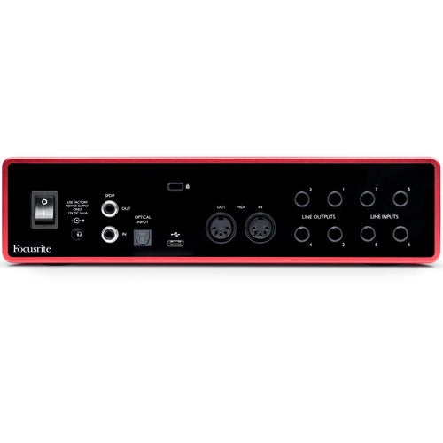 Focusrite Scarlett 18i8 18x8 USB Audio Interface 3rd Gen