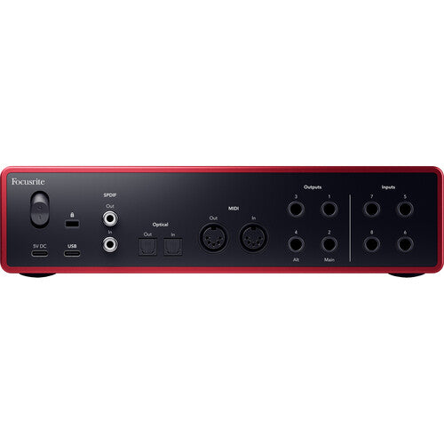 Focusrite Scarlett 18i16 USB-C Audio/MIDI Interface (4th Gen)
