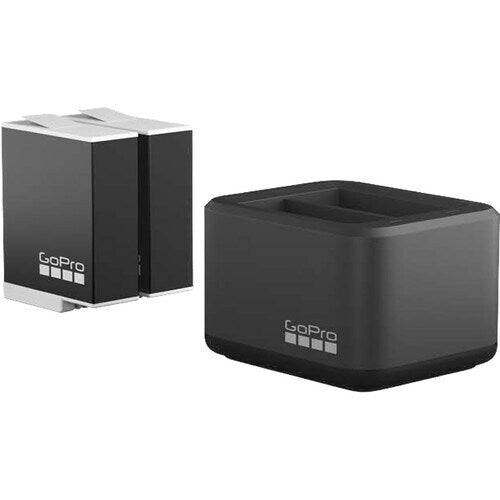 GoPro Dual-Battery Charger with Two Enduro Batteries suits HERO 11,10,9