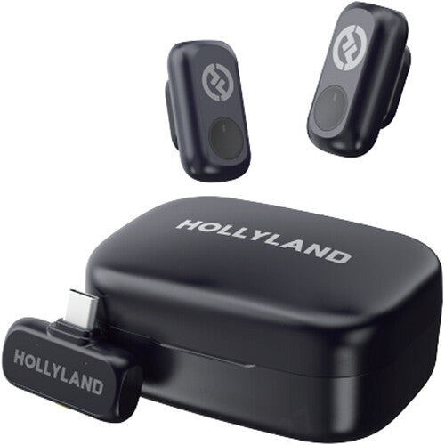 Hollyland LARK A1 Duo 2-Person Wireless Microphone System with USB-C Connector