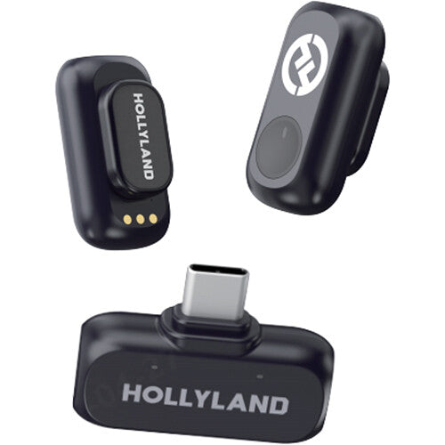 Hollyland LARK A1 Mini Duo 2-Person Wireless Mic System with USB-C Connector