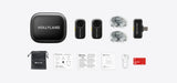 Hollyland LARK A2 Duo Wireless Microphone (Space Gray, Charging Case)