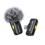 Hollyland LARK A2 Solo Wireless Microphone (Space Gray, USB-C RX)