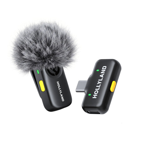 Hollyland LARK A2 Solo Wireless Microphone (Space Gray, USB-C RX)