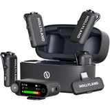 Hollyland LARK MAX 2 Combo 4-Person Wireless Microphone System