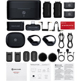 Hollyland LARK MAX 2 Ultimate Combo 2-Person Wireless Microphone System with OWS Monitor Earphone