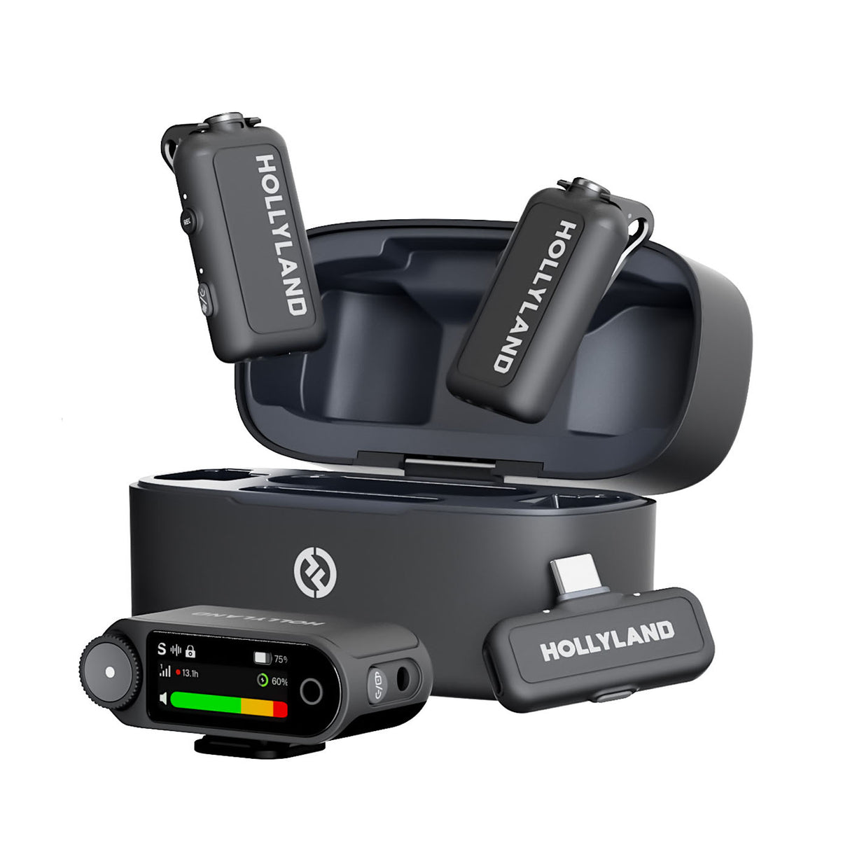 Hollyland LARK MAX 2 Ultimate Combo 2-Person Wireless Microphone System