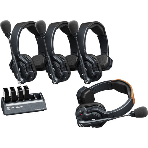 Hollyland Solidcom SE Full-Duplex Single-Ear Noise-Canceling Headset Intercom System