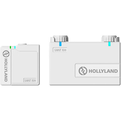 Hollyland LARK 150 Solo Wireless Microphone System in White