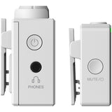 Hollyland LARK 150 Solo Wireless Microphone System in White